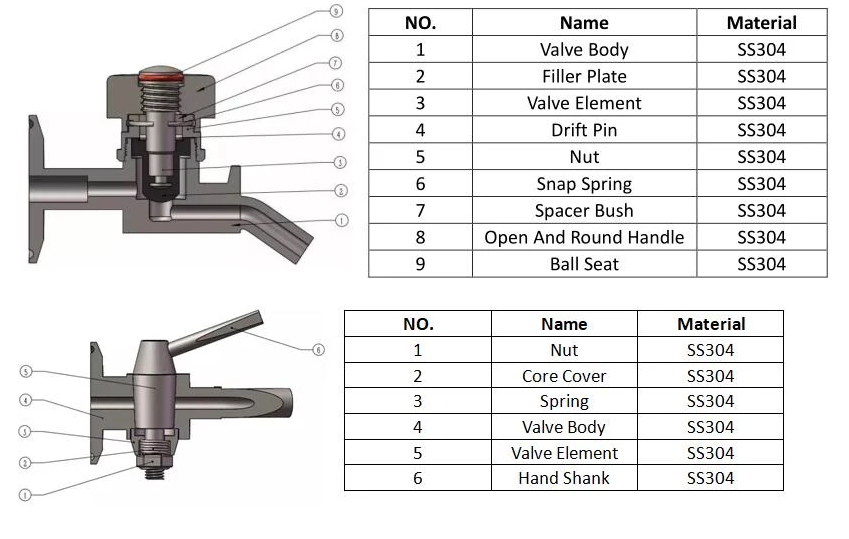 Stainless Steel Sanitary Tri Clamp Aseptic Sampling Valve Buy